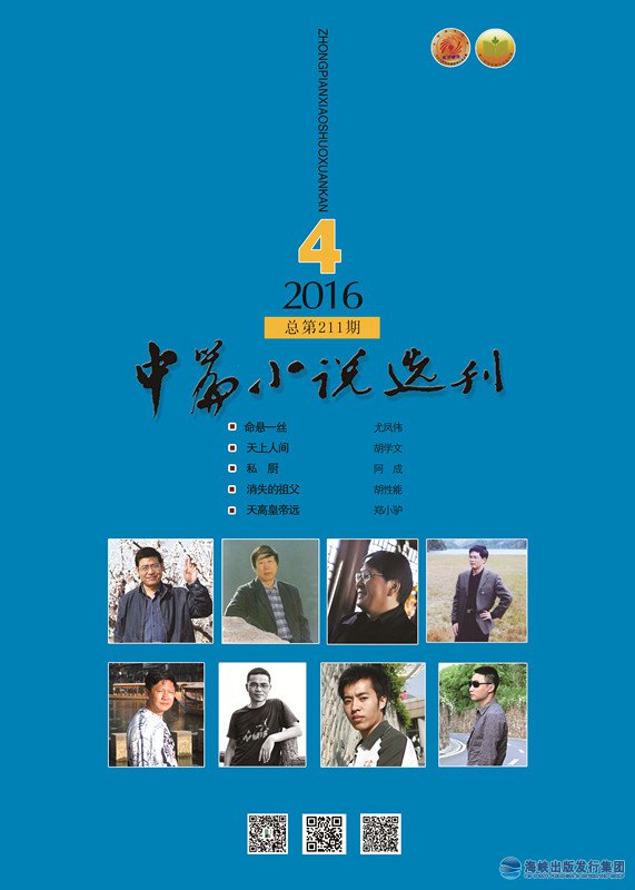 中篇小說(shuō)選刊2016年第4期