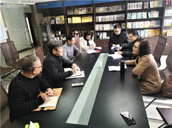 集團領導赴出版單位檢查安全工作